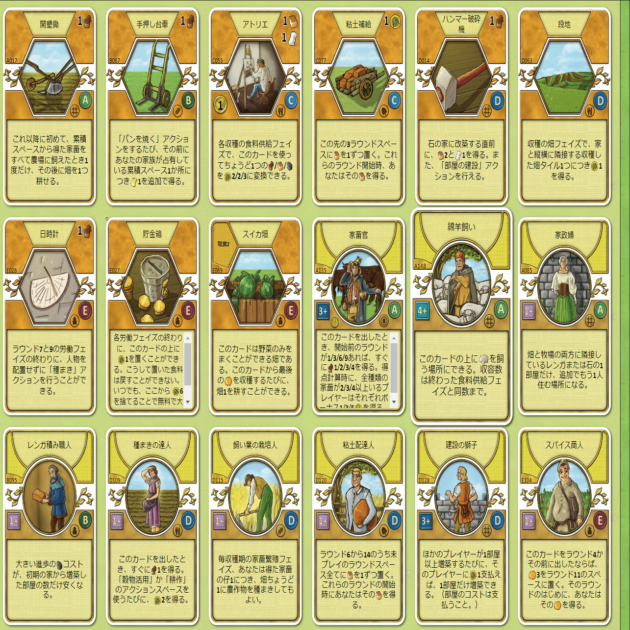 2024/8/17 アグリコラプレイ振り返り/自分｜ひぐちょ