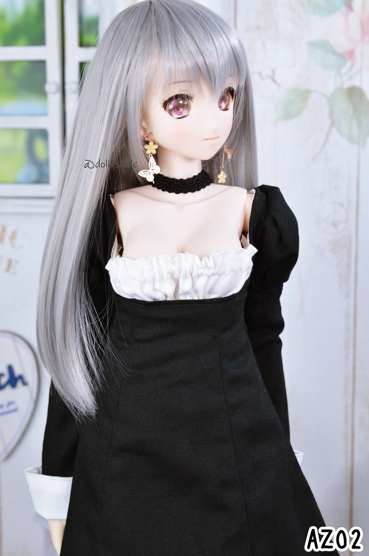 Open Bust Dress Pattern [50cm Soft Vinyl Doll]｜ドーリースケール