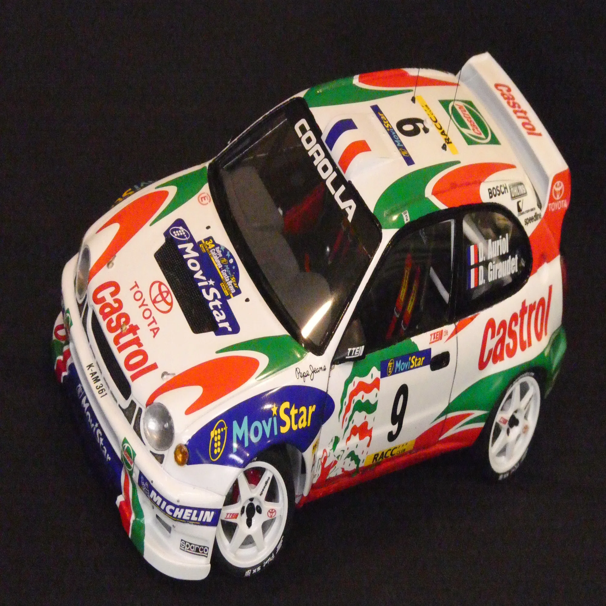 完成品展示室】タミヤ 1/24 カローラWRC｜ヘッツァん（元tak87）完成品 