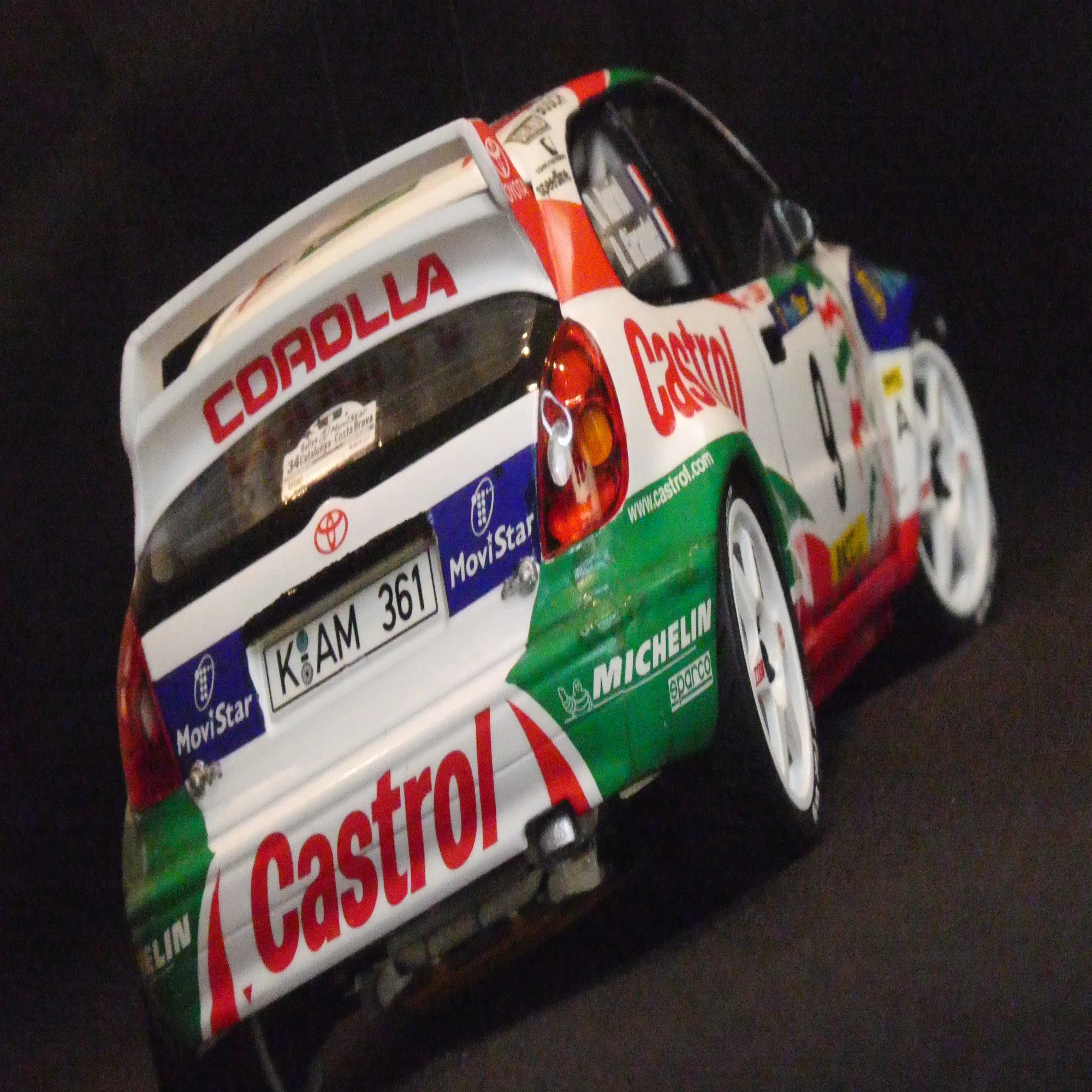 完成品展示室】タミヤ 1/24 カローラWRC｜ヘッツァん（元tak87）完成品 