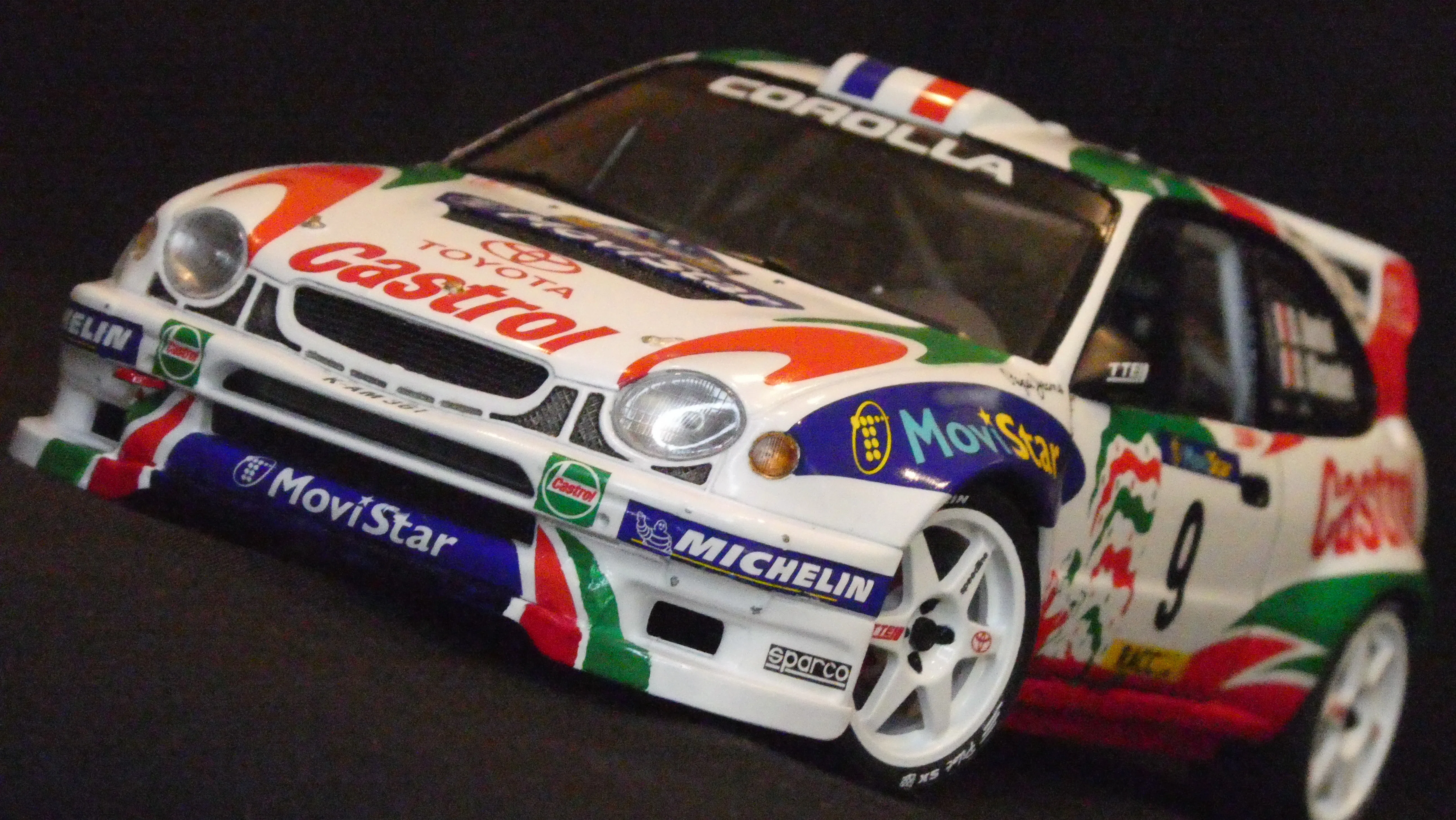 完成品展示室】タミヤ 1/24 カローラWRC｜ヘッツァん（元tak87）完成品