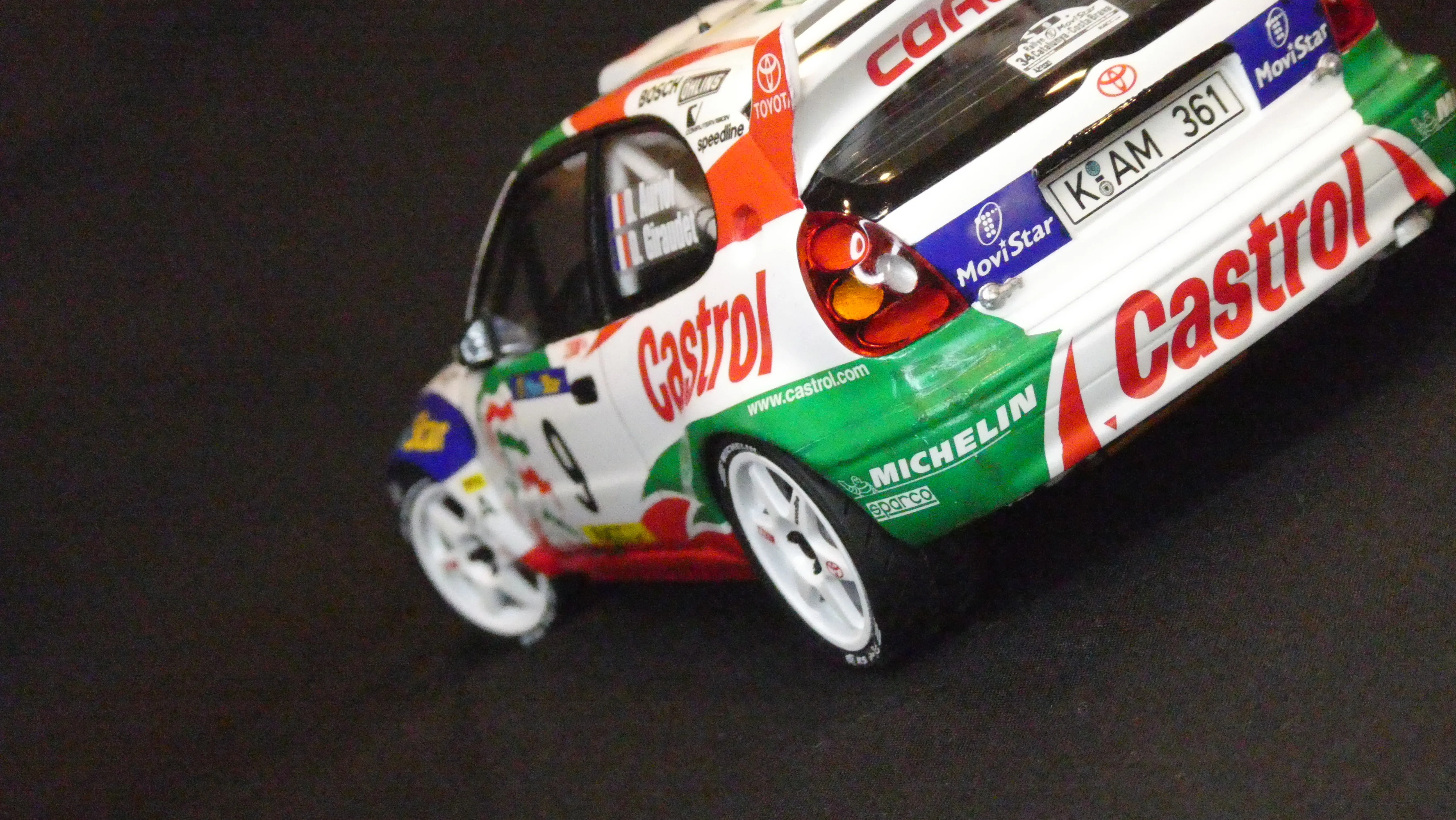 完成品展示室】タミヤ 1/24 カローラWRC｜ヘッツァん（元tak87）完成品