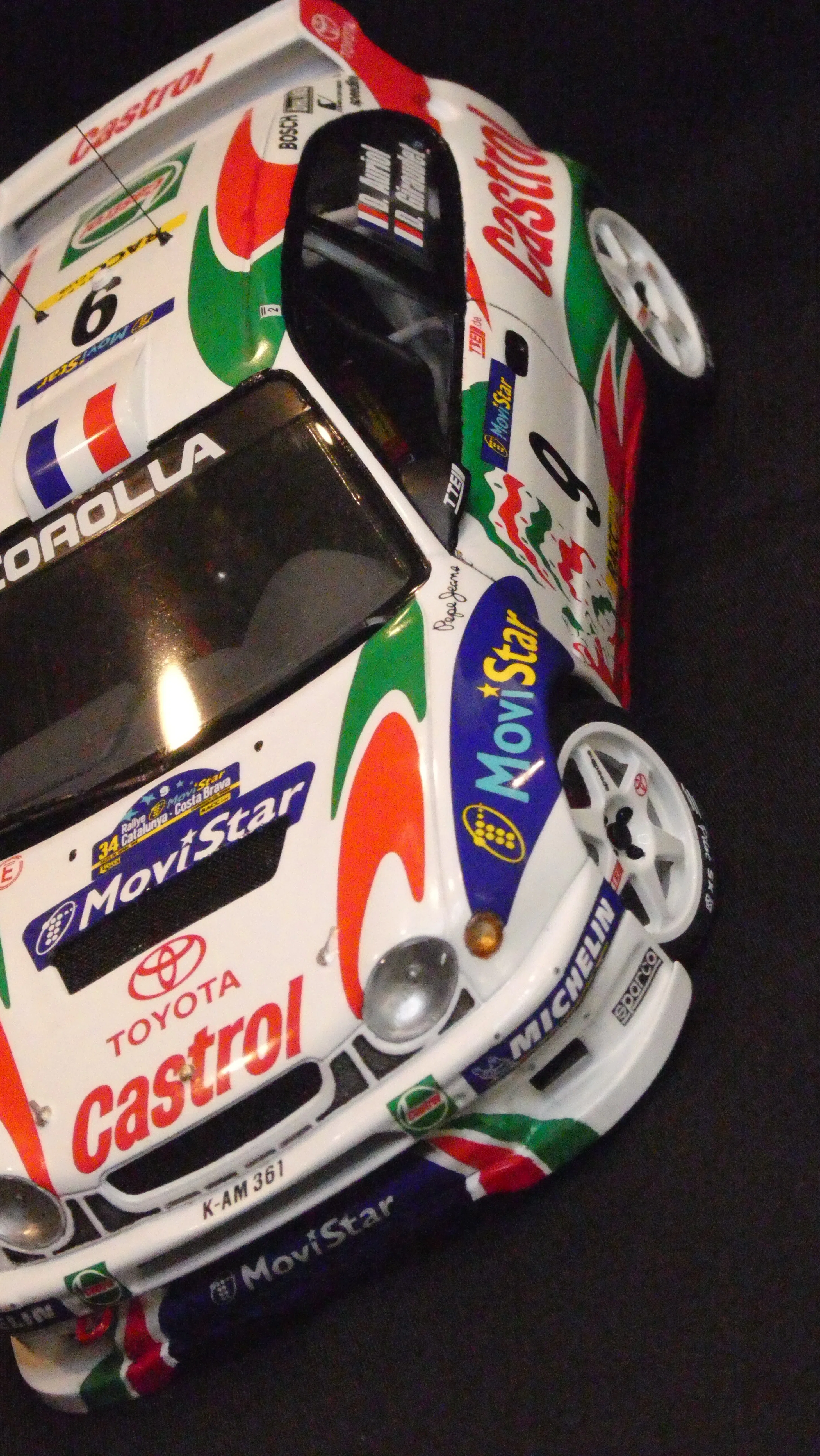 完成品展示室】タミヤ 1/24 カローラWRC｜ヘッツァん（元tak87）完成品