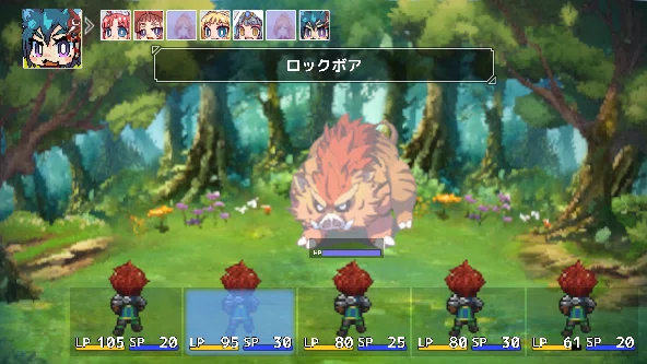 [RPG Developer Bakin] Battle Related / I want to display various ...