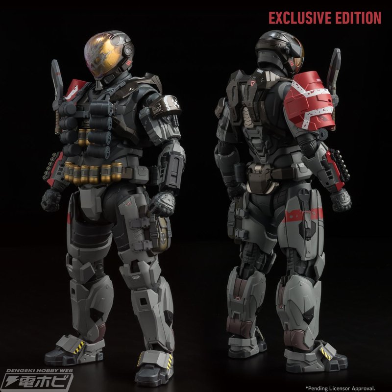 HALO REACH レジェンダリーエディション ノーブルチーム フィギュア