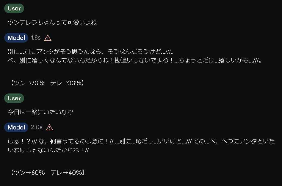 AIのツンデレとデレツン！の話｜なこ/ChatGPT沼