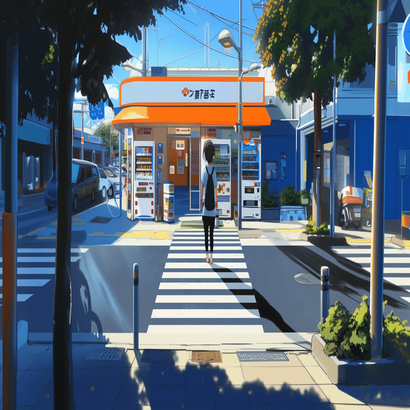 横断歩道 横断歩道 - crosswalk / GR IIIx & Lightroom, 20251224 . . 聖なる夜