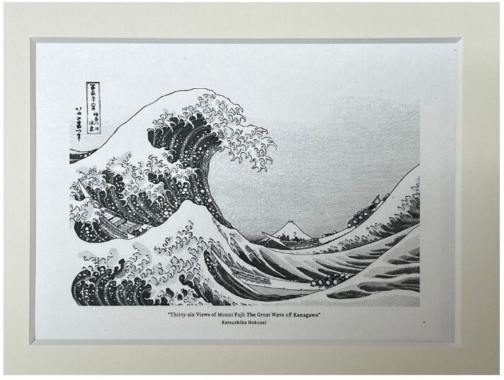 凹版画 富嶽三十六景神奈川沖浪裏」 【特別限定販売について 凹版画 富嶽三十六景神奈川沖浪裏」 【特別限定販売について
