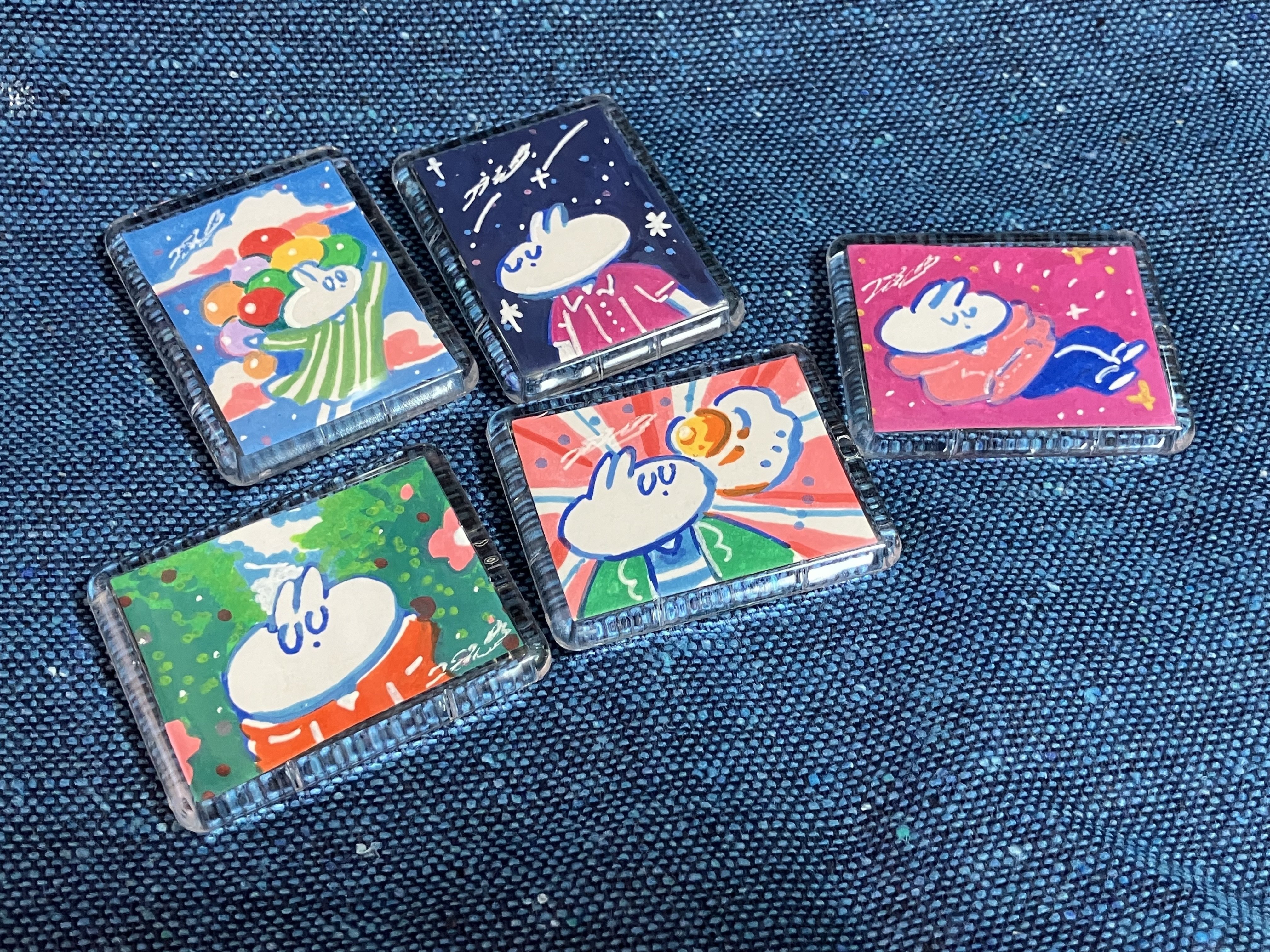 イラストレーター、年に数回似顔絵屋さんになる-かごフェスあざ