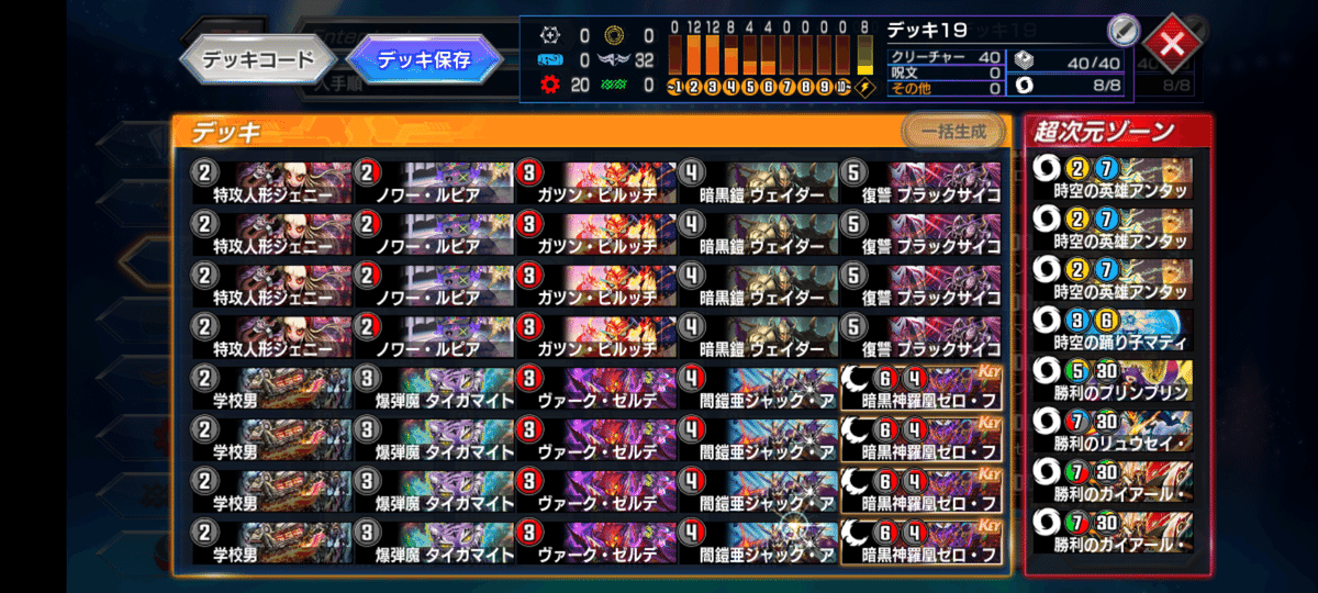 ND最高レート1760】暗黒神羅鳳ゼロ・フェニックス【デスザロスト