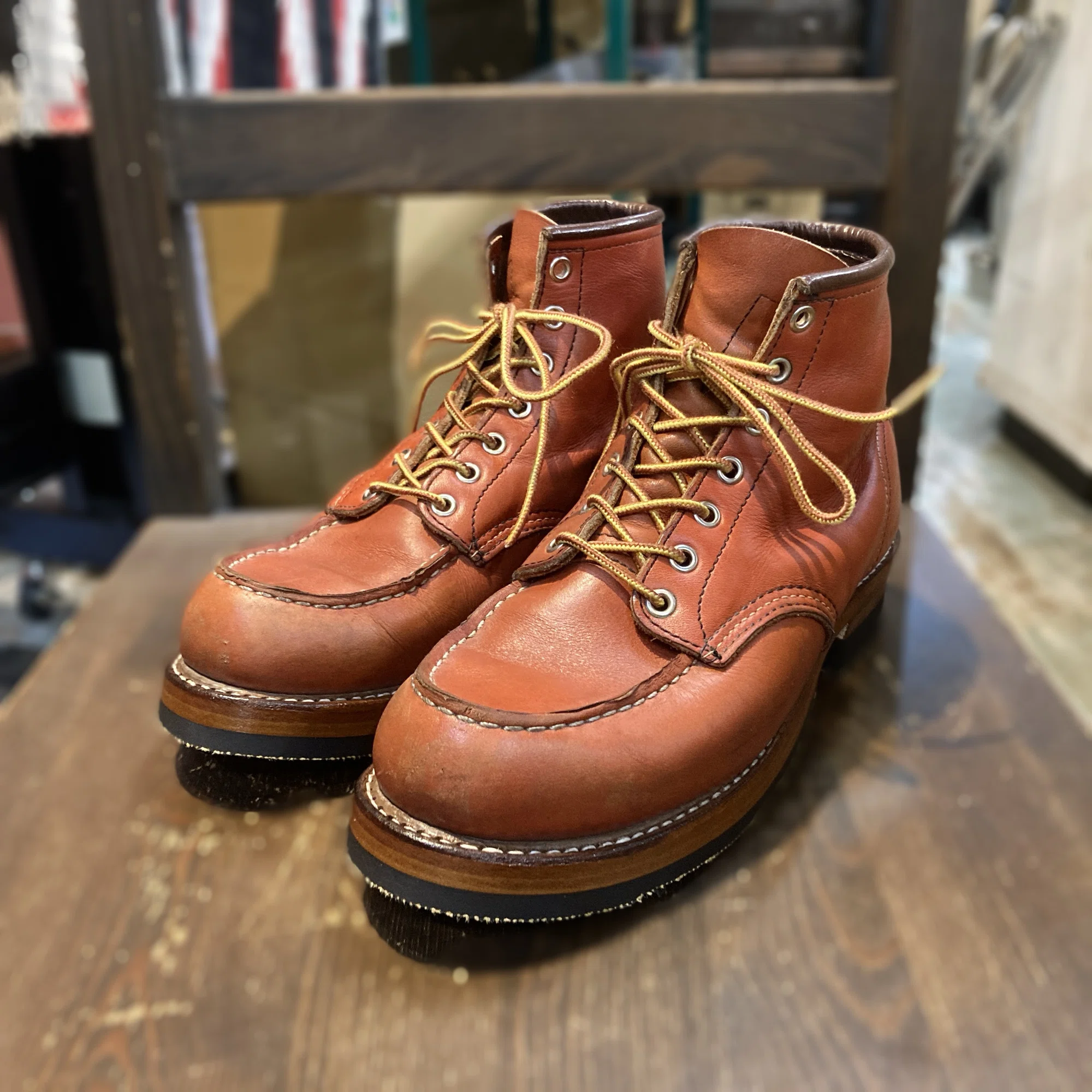 リソール/ソールカスタム】Red Wing#8875のオールソール｜CREA Repair 