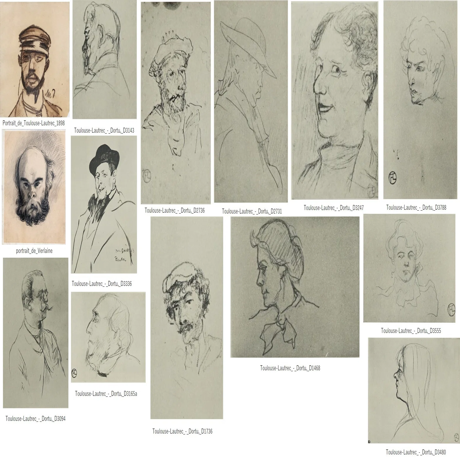 ロートレック展」SOMPO美術館：素描の量に驚き、”背中大好き（？）作家 