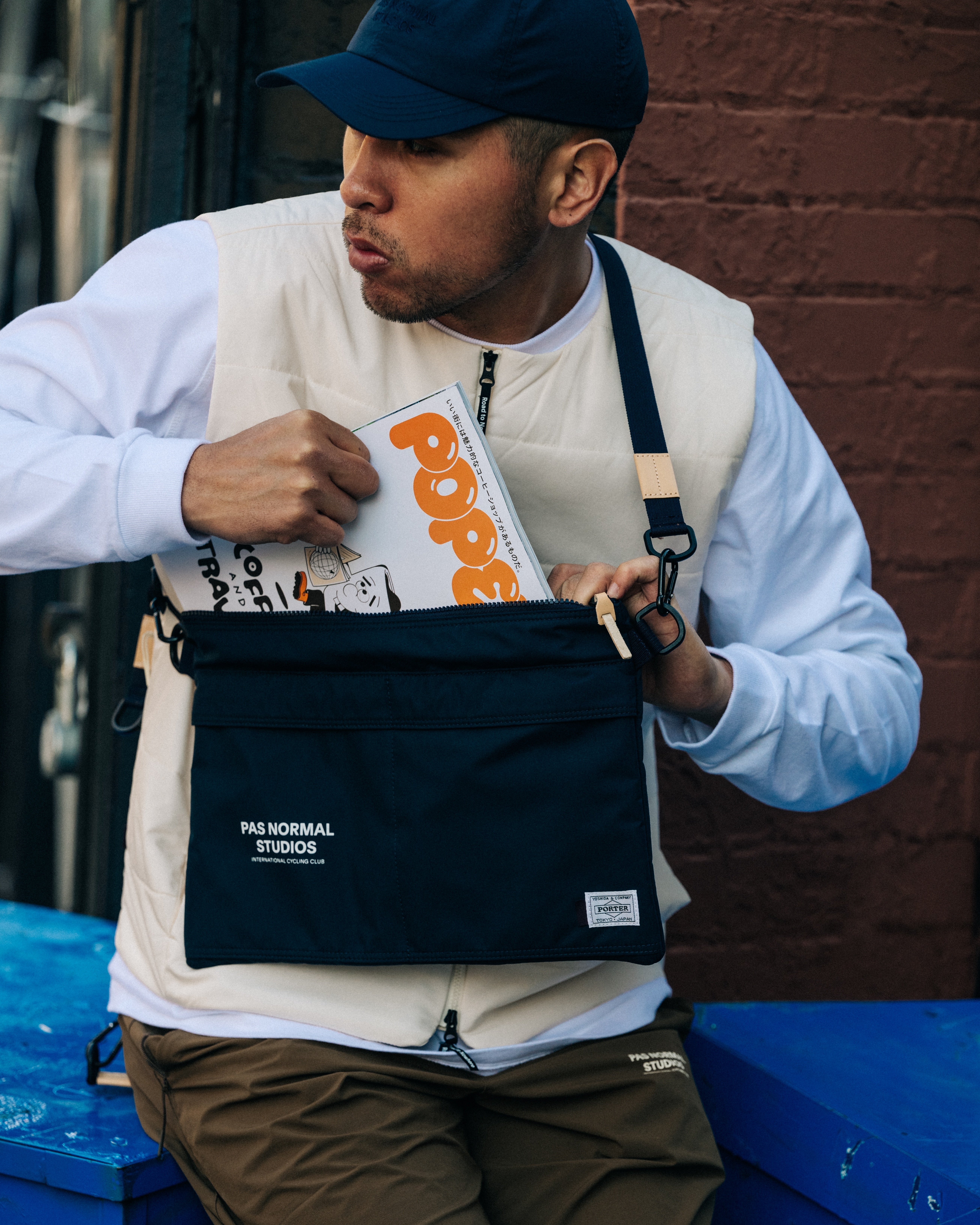 PAS NORMAL STUDIOS×PORTER フレーム・ハンドルバッグ