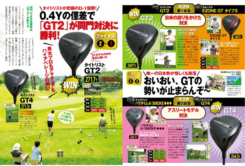 📖月刊ゴルフダイジェスト10月号】2024年D-1グランプリ🏆1番飛ぶ