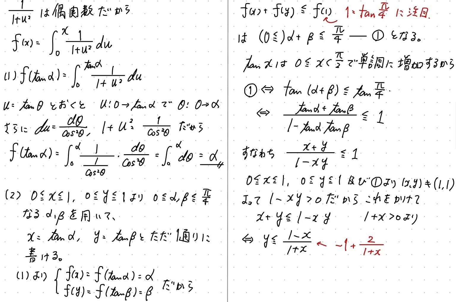 Piece CHECK(2024-52) 2024年良問BEST15(3位) 積分法・面積｜東大数学9