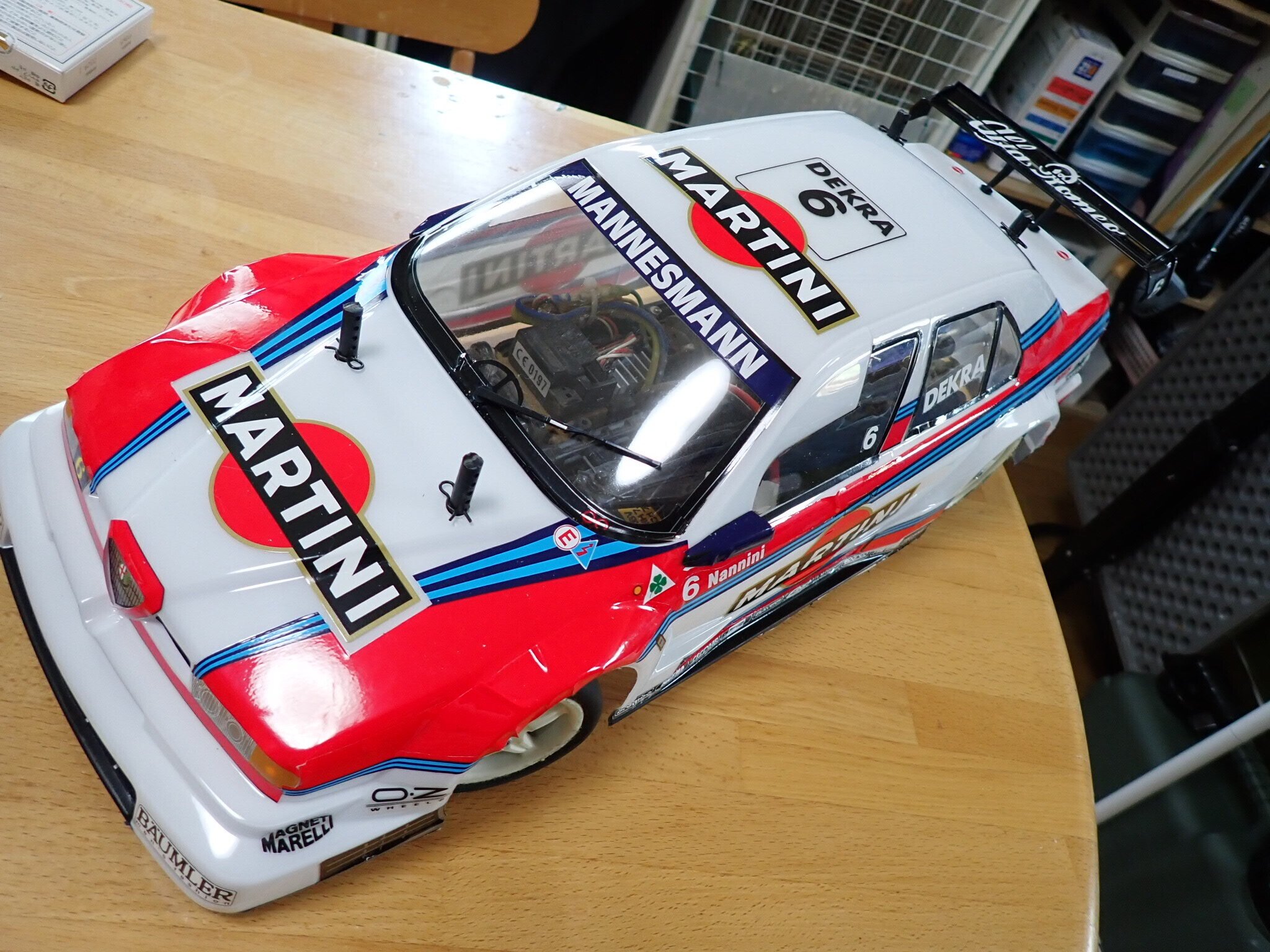 アルファロメオ155V6TIマルティニ（RC）｜セるしうす