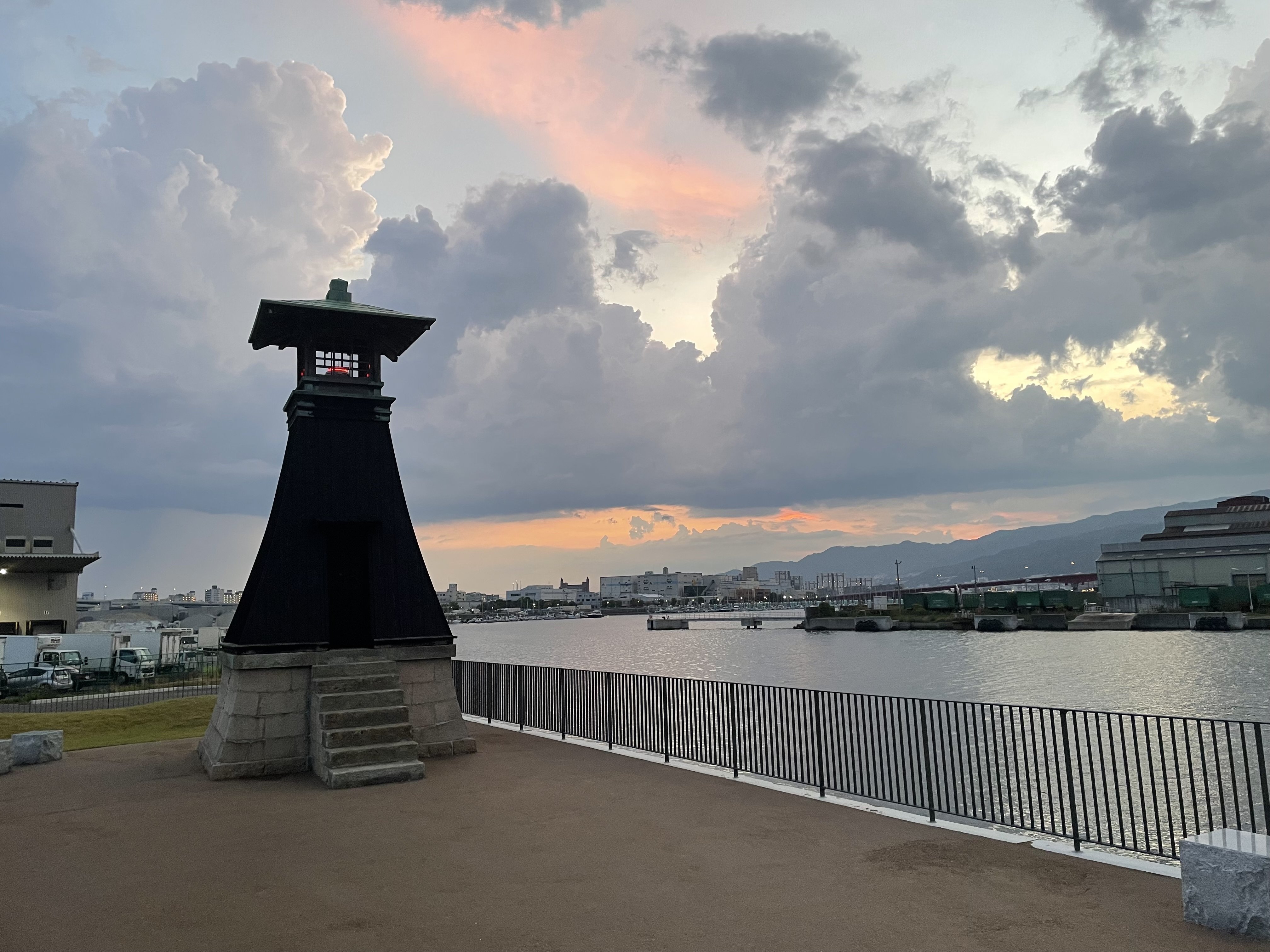 レポ83:大関酒造今津灯台(2024/8/14)｜続・灯台護（とうだいもり