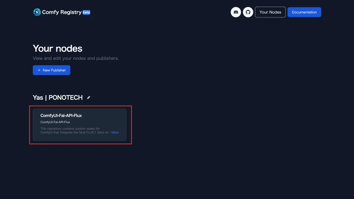 【ComfyUI】 ComfyUI Registryに自作のカスタムノードを登録し、公式のカスタムノードとして利用してもらおう！｜アイドリ ...