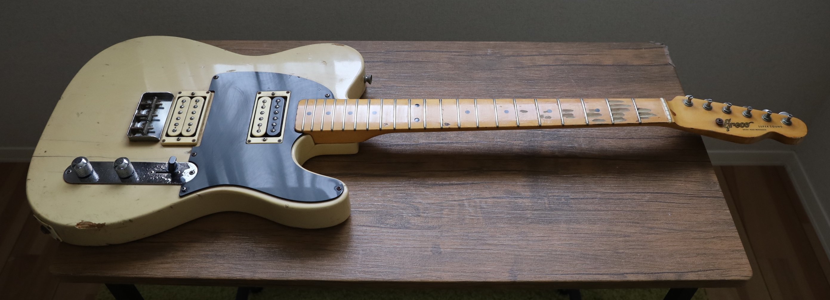 1978年製Greco TL600Jの修理｜Croquetteギター機材研究