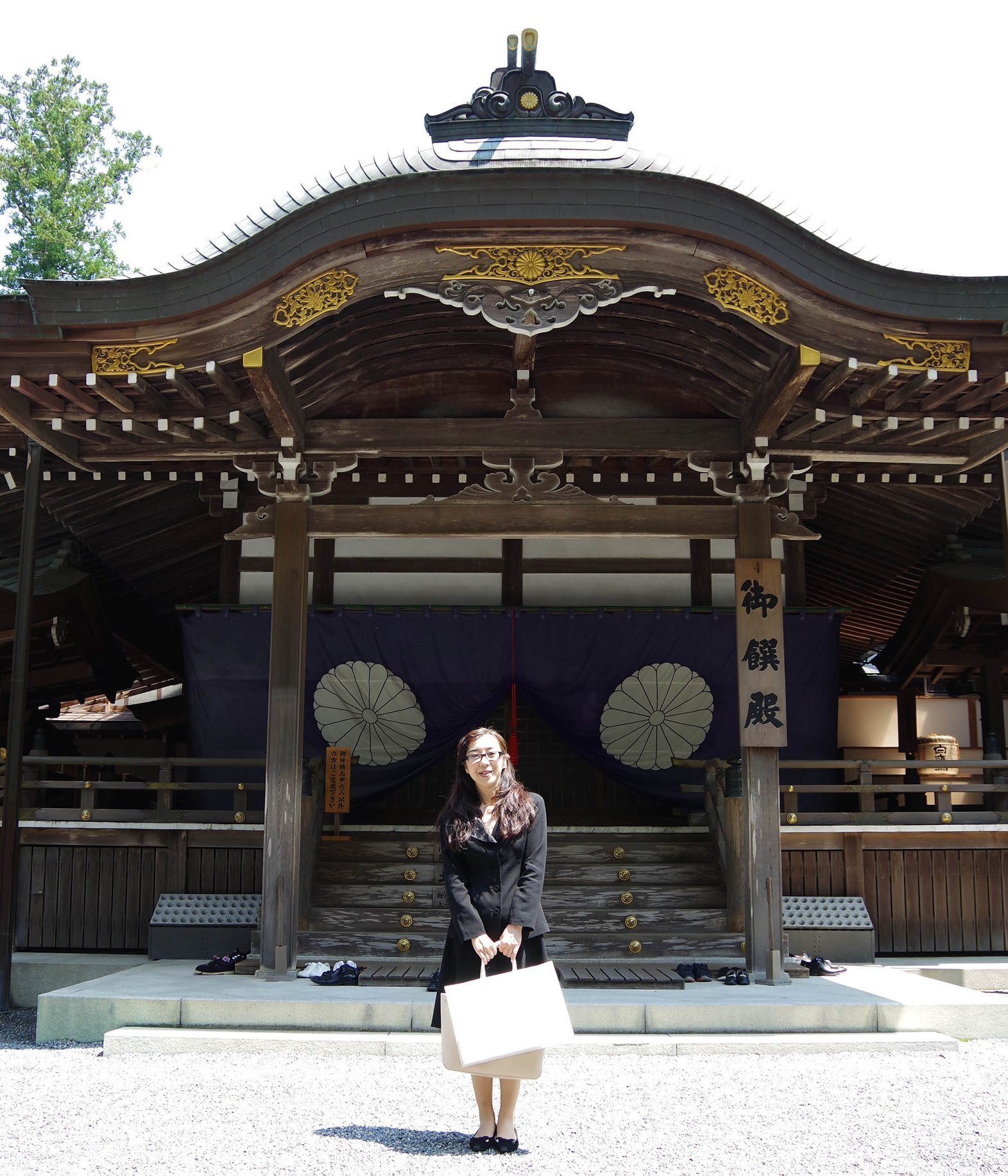 奉納 伊勢神宮 』 明治天皇の第七皇女、北白川宮房子内親王様の御歌