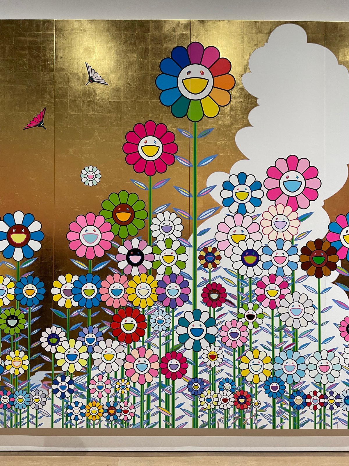 村上隆 かわゆい 版画 マルチカラースーパーフラットフラワーズ 