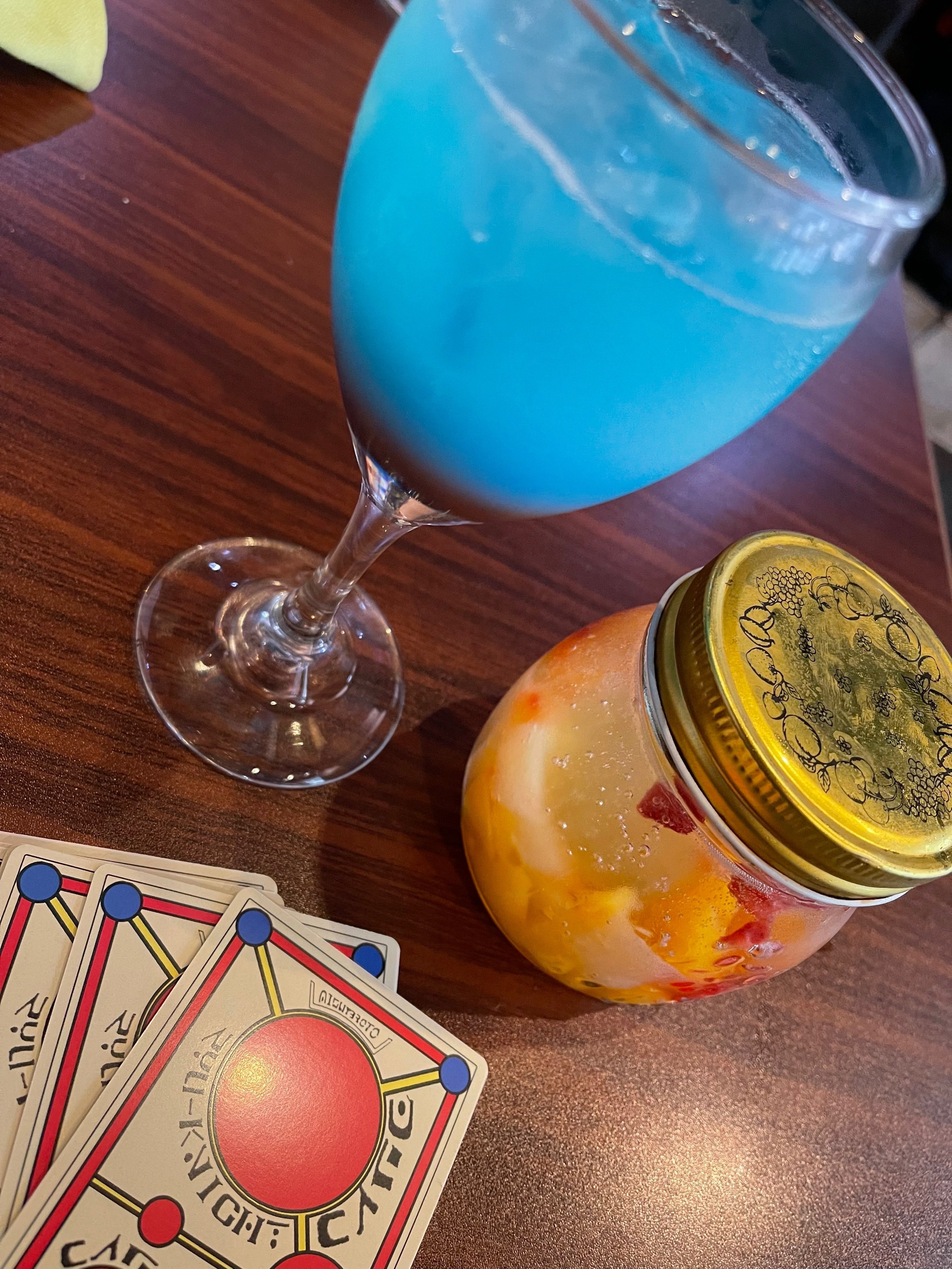 覇王大系リューナイト 30周年コラボカフェ ミストロットアクリルカード　月心 覇王大系リューナイト30周年コラボカフェに行ってみました
