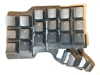 自作キーボード Charybdis Mini】 キーマトリクス関連のハンダ作業