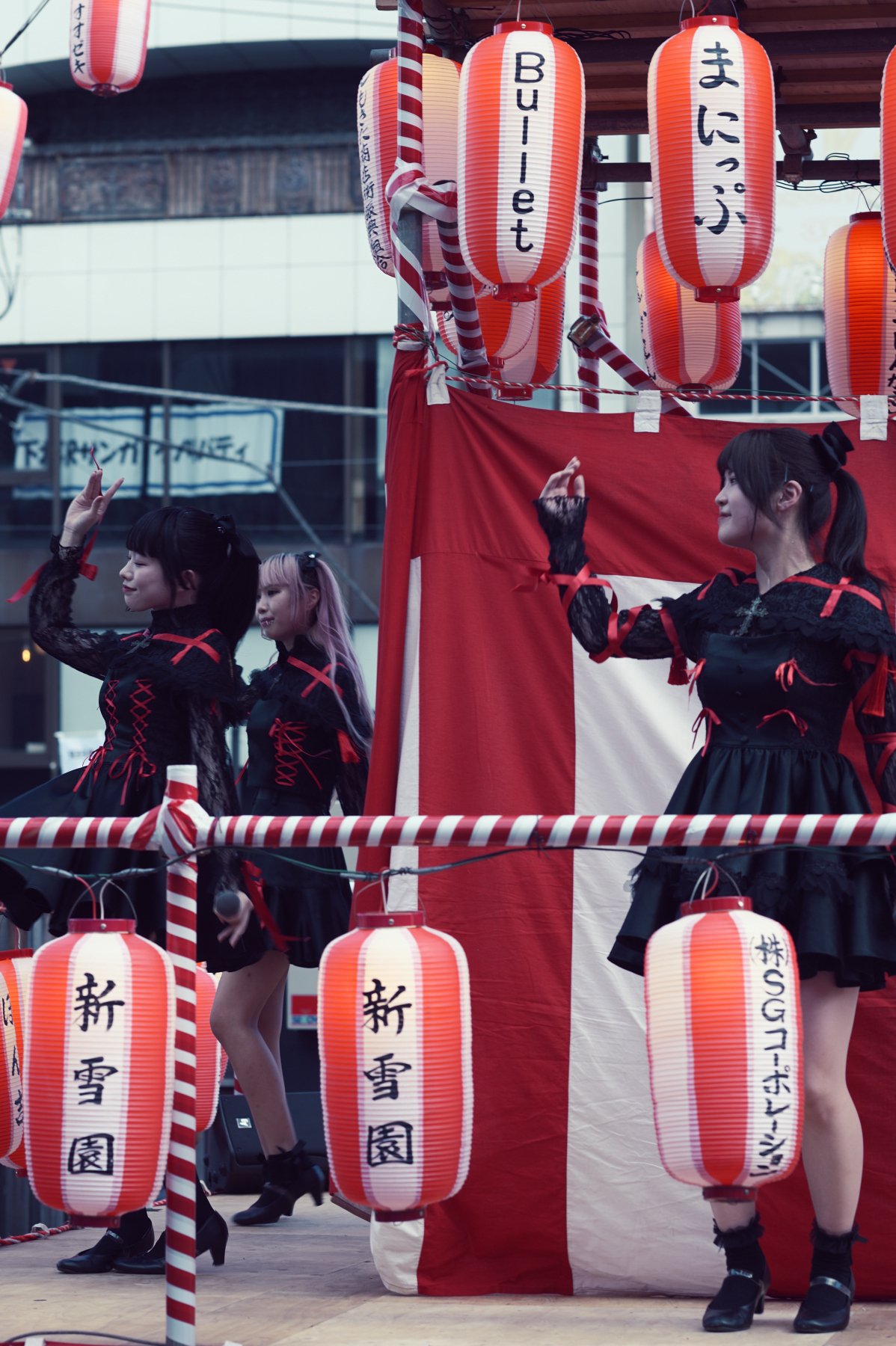 下北沢盆踊り2024でGenesis Girlのライブに遭遇した話｜Morihiro