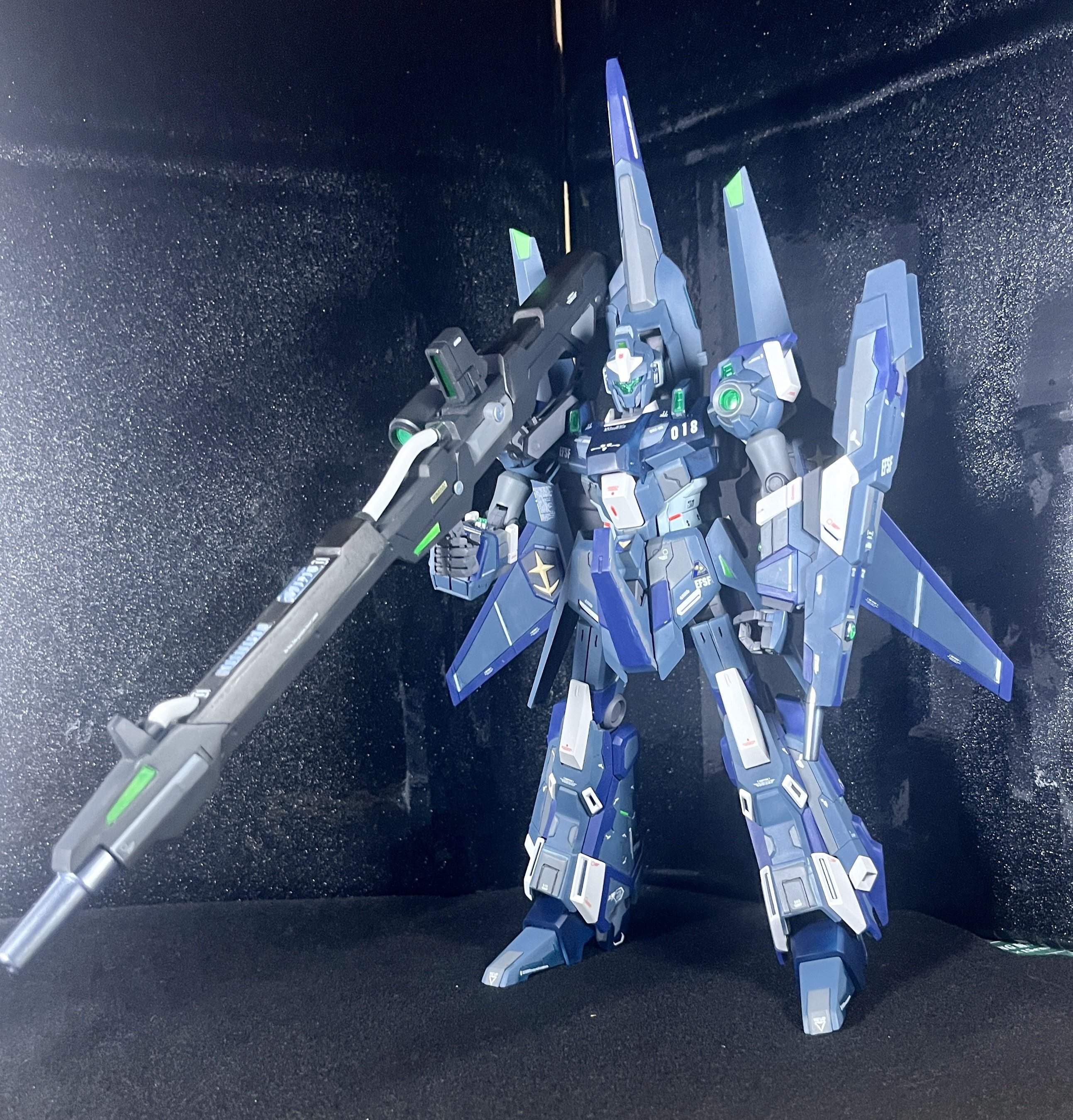 制作記)MGリゼル(隊長機)~完成編その2~|スノやん 制作記)MGリゼル(隊長機)~完成編その2~|スノやん
