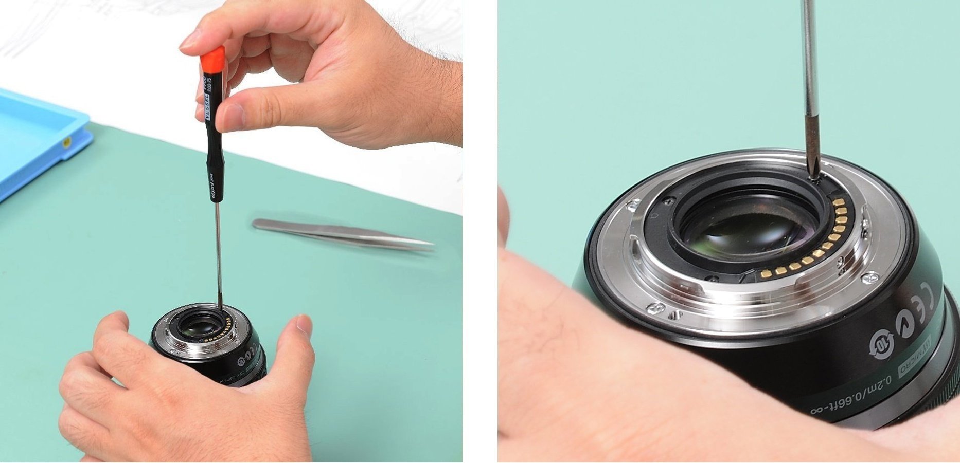OLYMPUSのズームレンズ1本を徹底完全解剖、手順と部品を解説