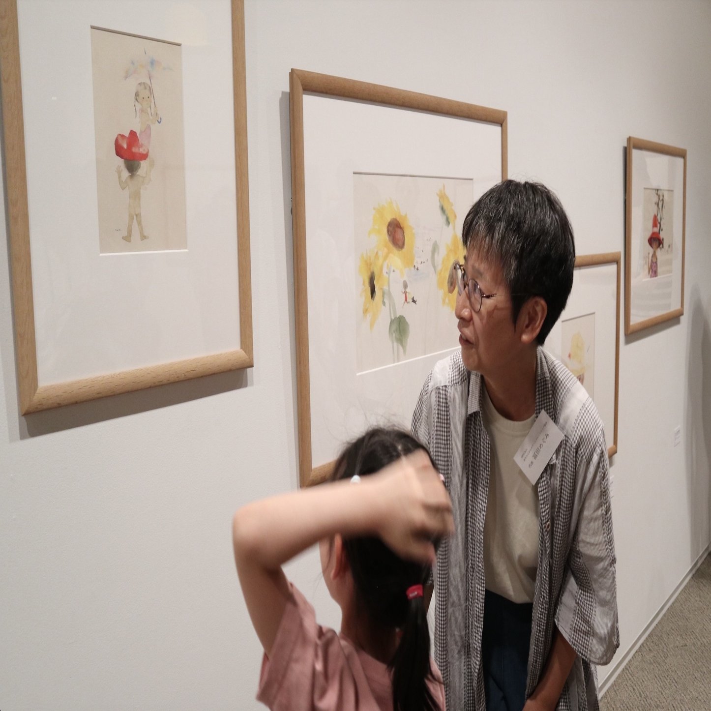 ありえない小学生裸画像 実施ルポ：ちひろ美術館・東京さんと「あかちゃん・子どものための鑑賞会」｜冨田めぐみ
