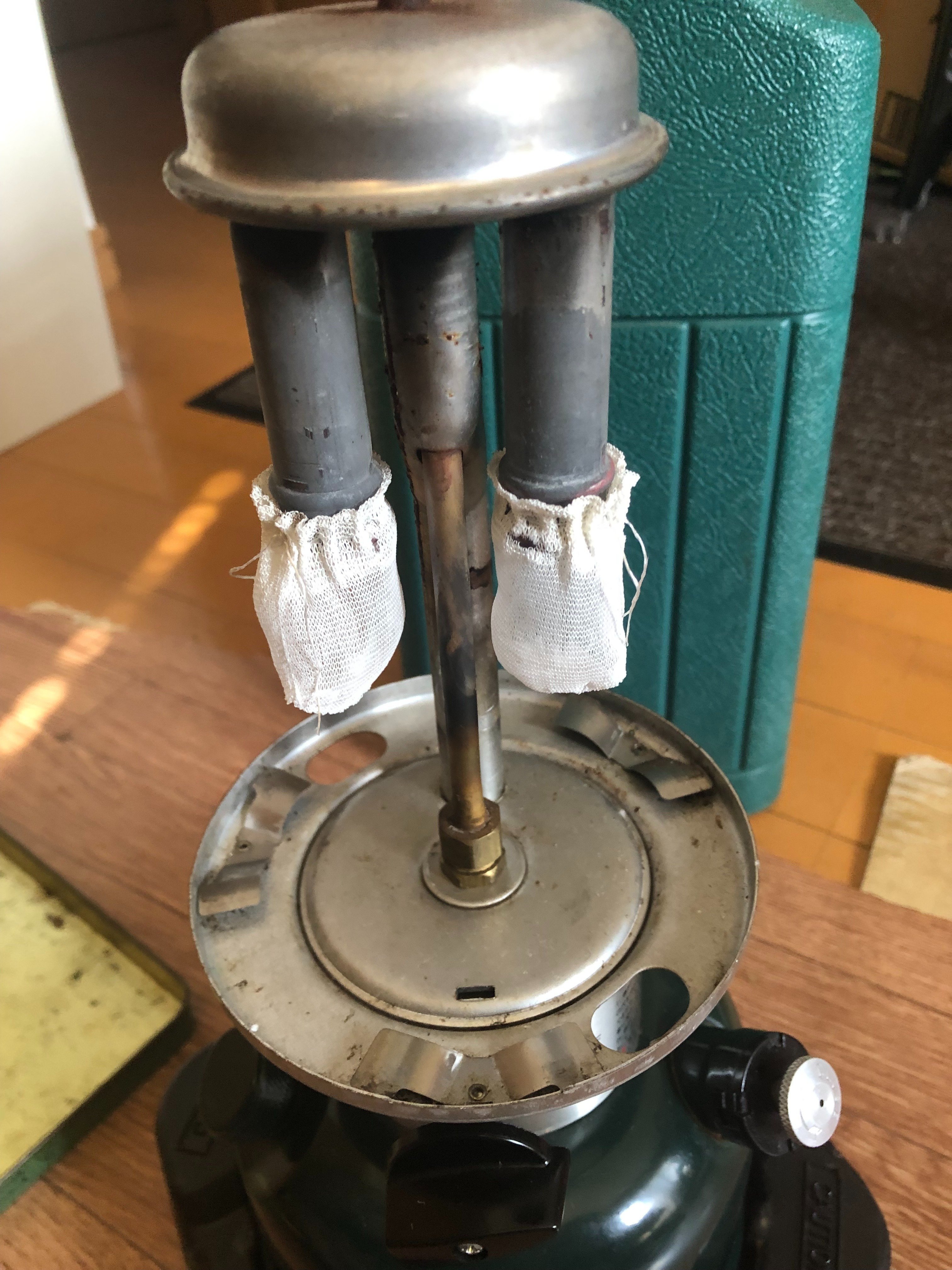 コールマンのランタンの修理 持続可能な世界｜（花鳥風月）ikesan