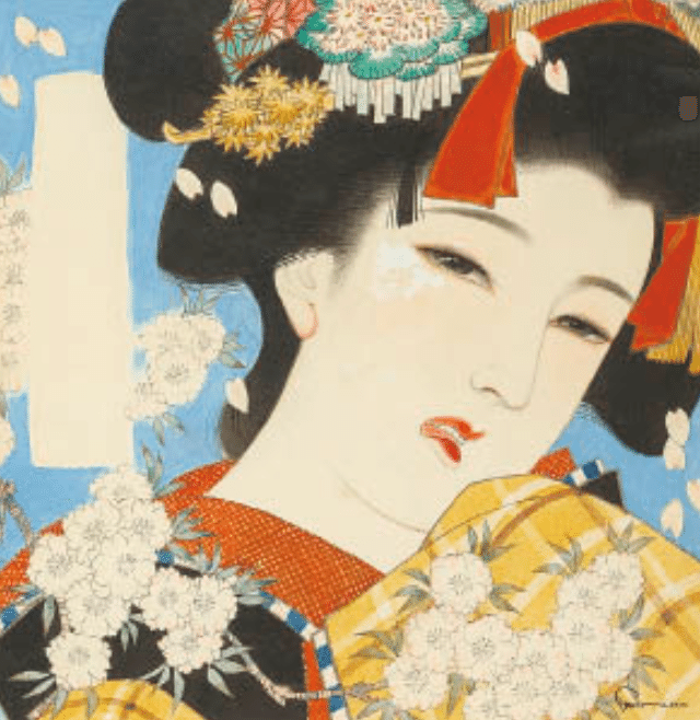 大幅値下げ！岩田専太郎 稽古がえり 陶板画 大幅値下げ！岩田専太郎