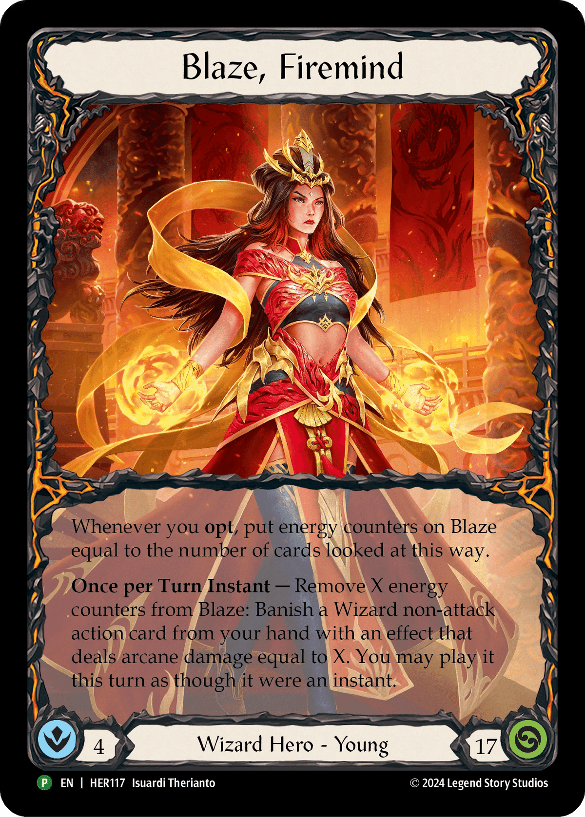 Flesh and Blood】Blaze,Firemindの使い方|おーぎ Flesh and Blood】Blaze,Firemindの使い方|おーぎ