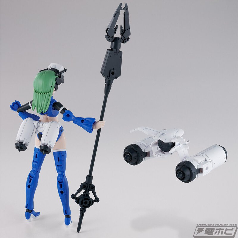 水中戦仕様をイメージ！プラモデル「30MS ノティリカ=トラティリカ