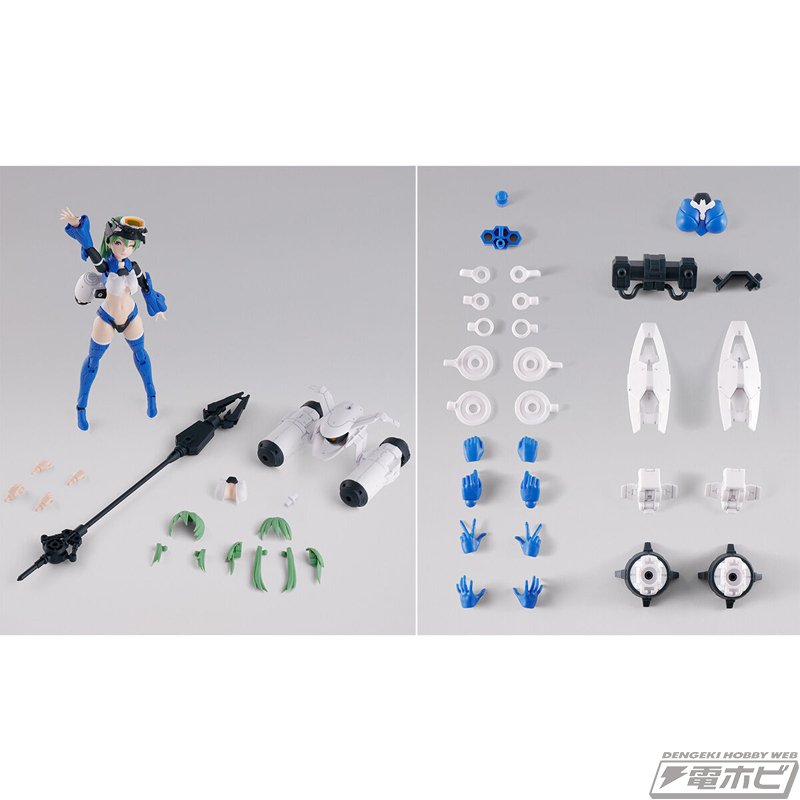 水中戦仕様をイメージ！プラモデル「30MS ノティリカ=トラティリカ