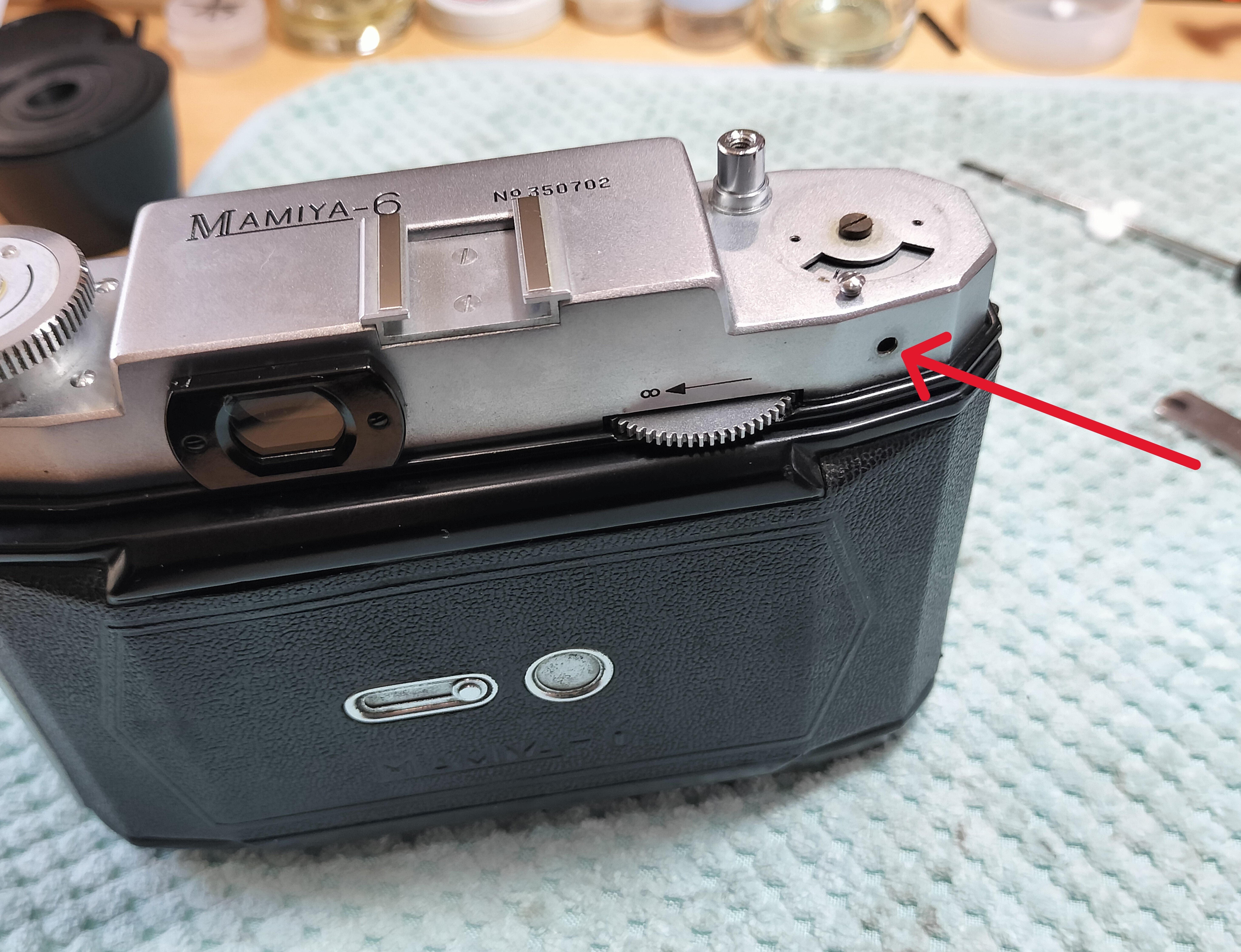 マミヤシックス オートマットの分解|フィルムカメラ修理の マミヤシックス オートマットの分解|フィルムカメラ修理の
