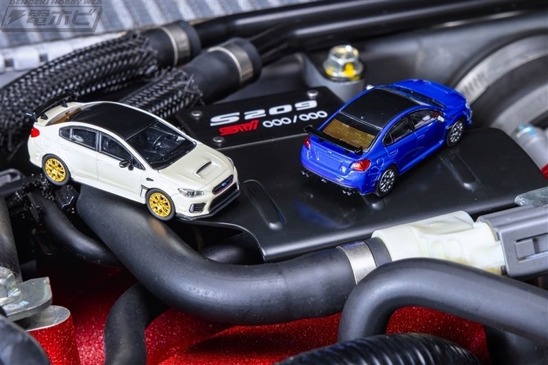 京商、ミニカー＆ブック第19弾『S209』を発売。北米限定スバル
