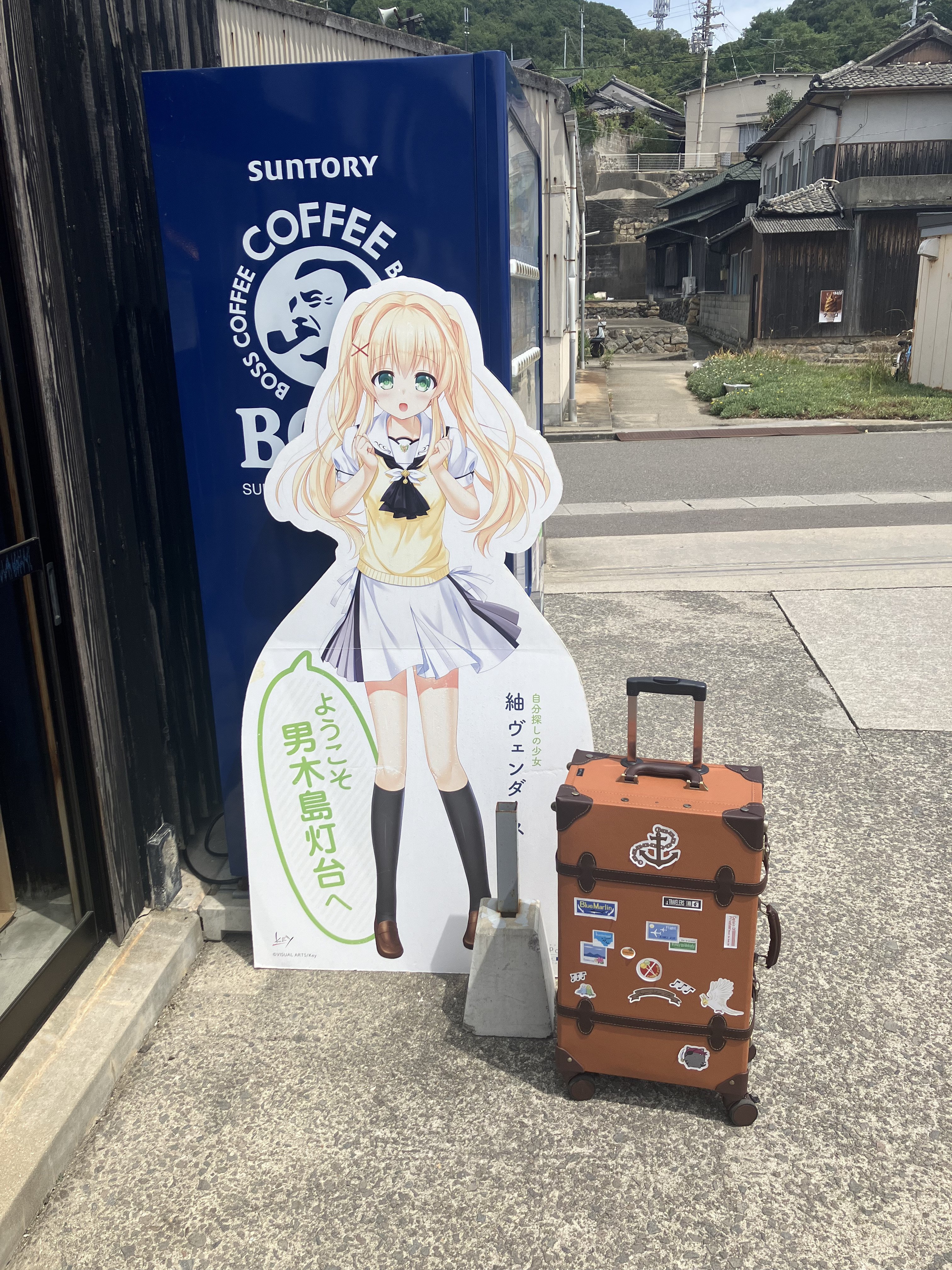 鴎 スーツケースステッカー Key サマポケ Summer Pockets 鴎 スーツケースステッカー Key サマポケ Summer Pockets 予約