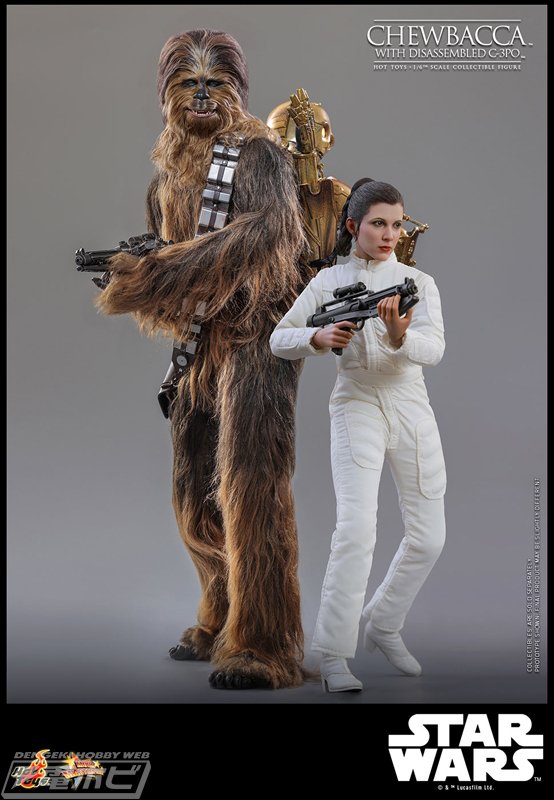 美品★ホットトイズ スターウォーズ チューバッカ EP4 1/6フィギュア ムービー・マスターピース】『スター・ウォーズ／フォースの覚醒