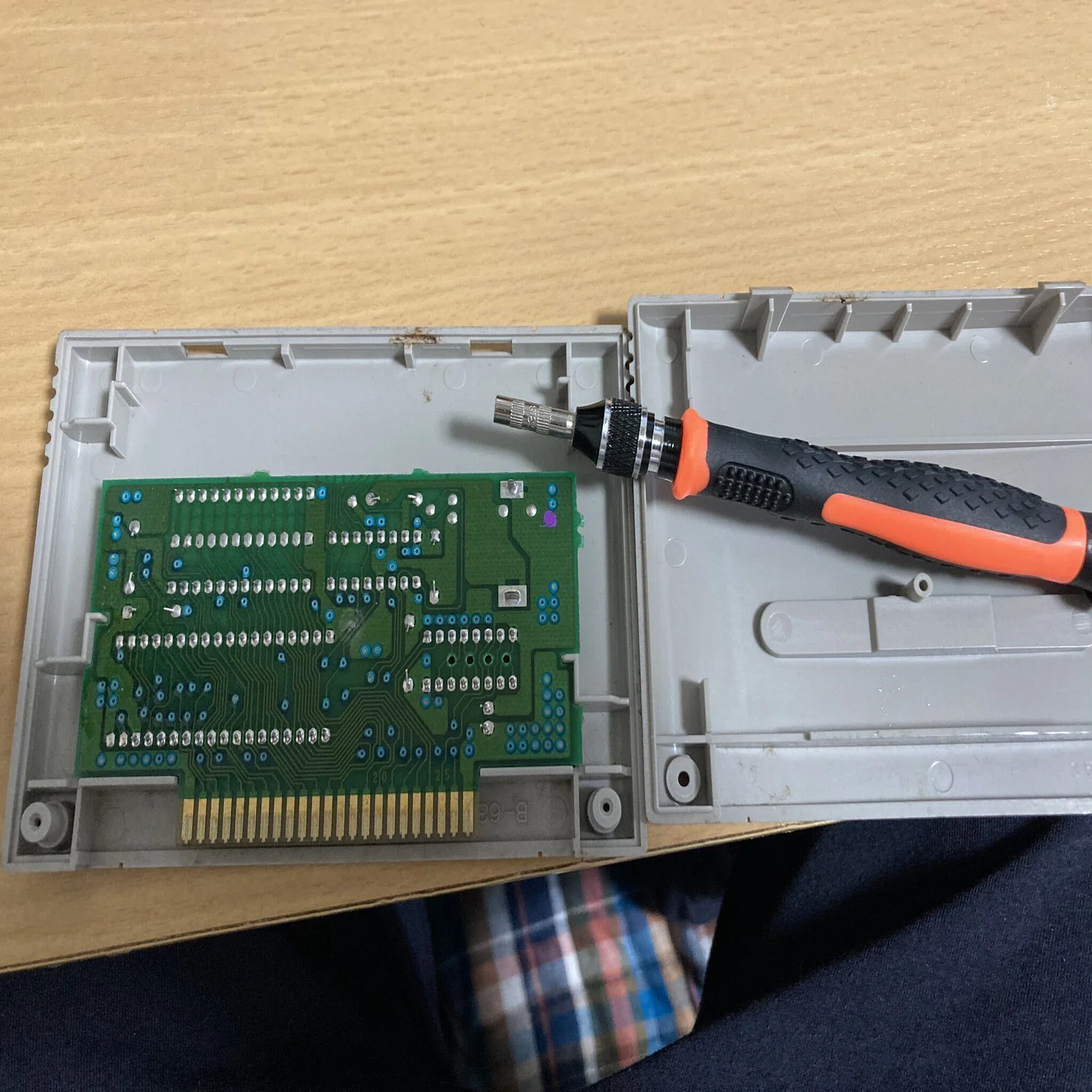 SFCソフトの電池交換をした｜d(