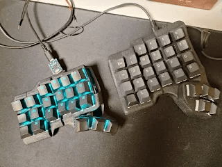 自作キーボード Charybdis Mini】 ロジック変換とLED動作確認｜punyoon