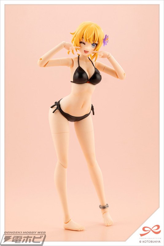 創彩少女庭園 佐伯リツカ【水着】完成品 佐伯 リツカ【水着】｜創彩少女庭園｜美少女プラモデル