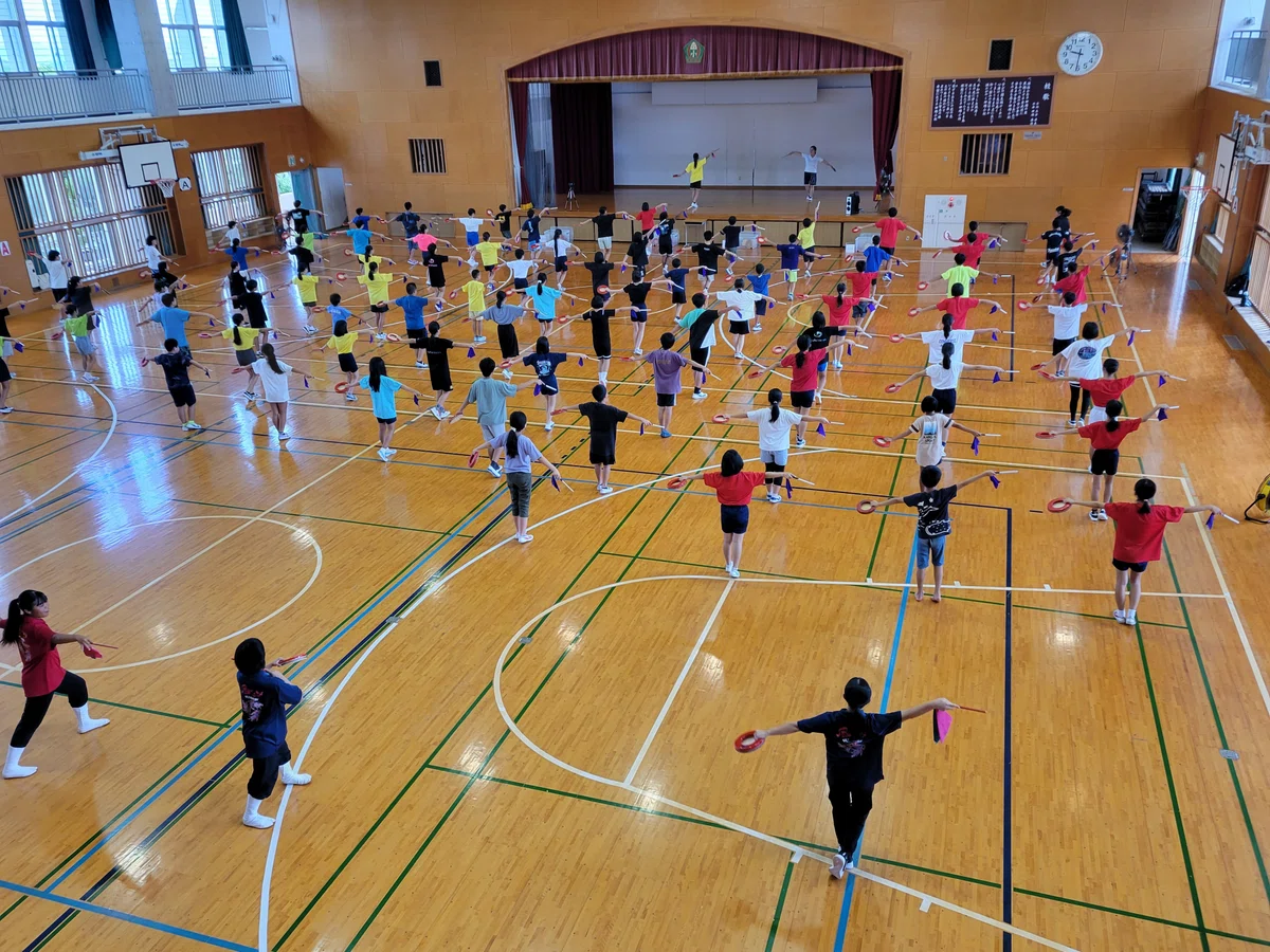 エイサー練習、始まる!|田場小学校