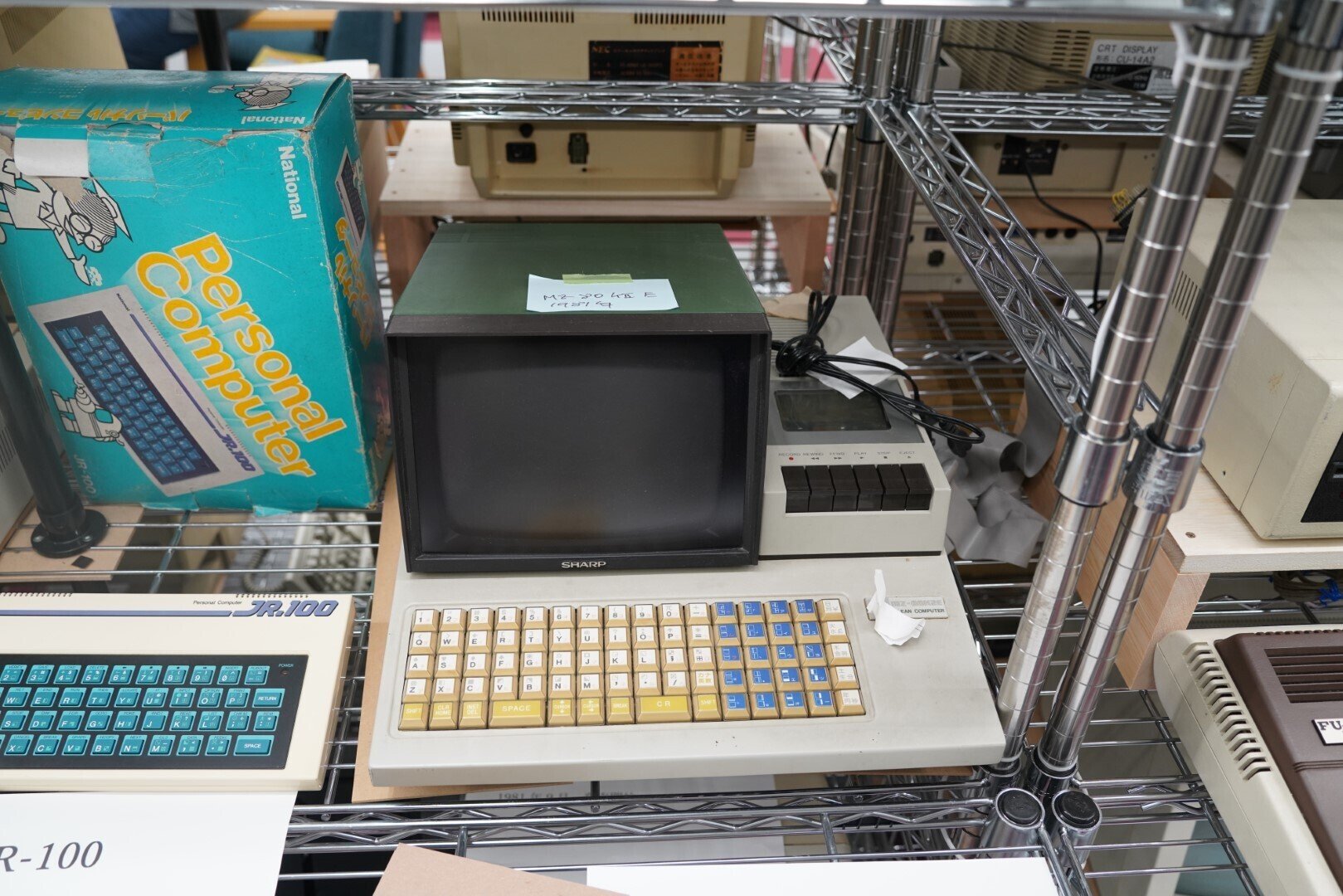 マイコン博物館の展示物たち その2 SHARP MZシリーズ|kzn マイコン博物館の展示物たち その2 SHARP MZシリーズ|kzn