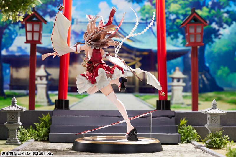 東方Project』博麗霊夢が躍動感溢れるポージングでフィギュア化 東方Project』博麗霊夢が躍動感溢れるポージングでフィギュア化