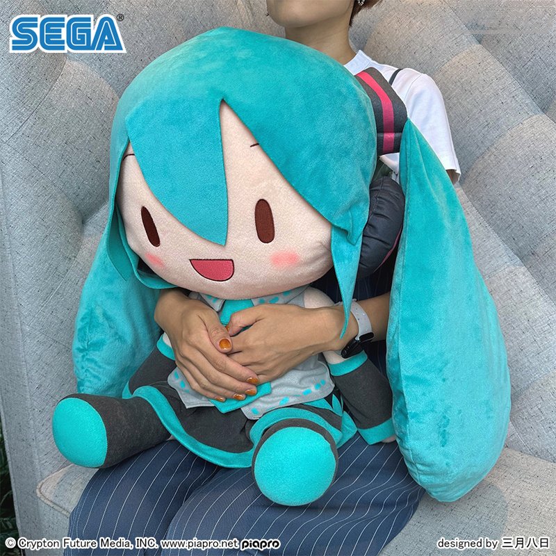 セガの“ふわぷち”シリーズから、初音ミクの「ふわぷち どでか