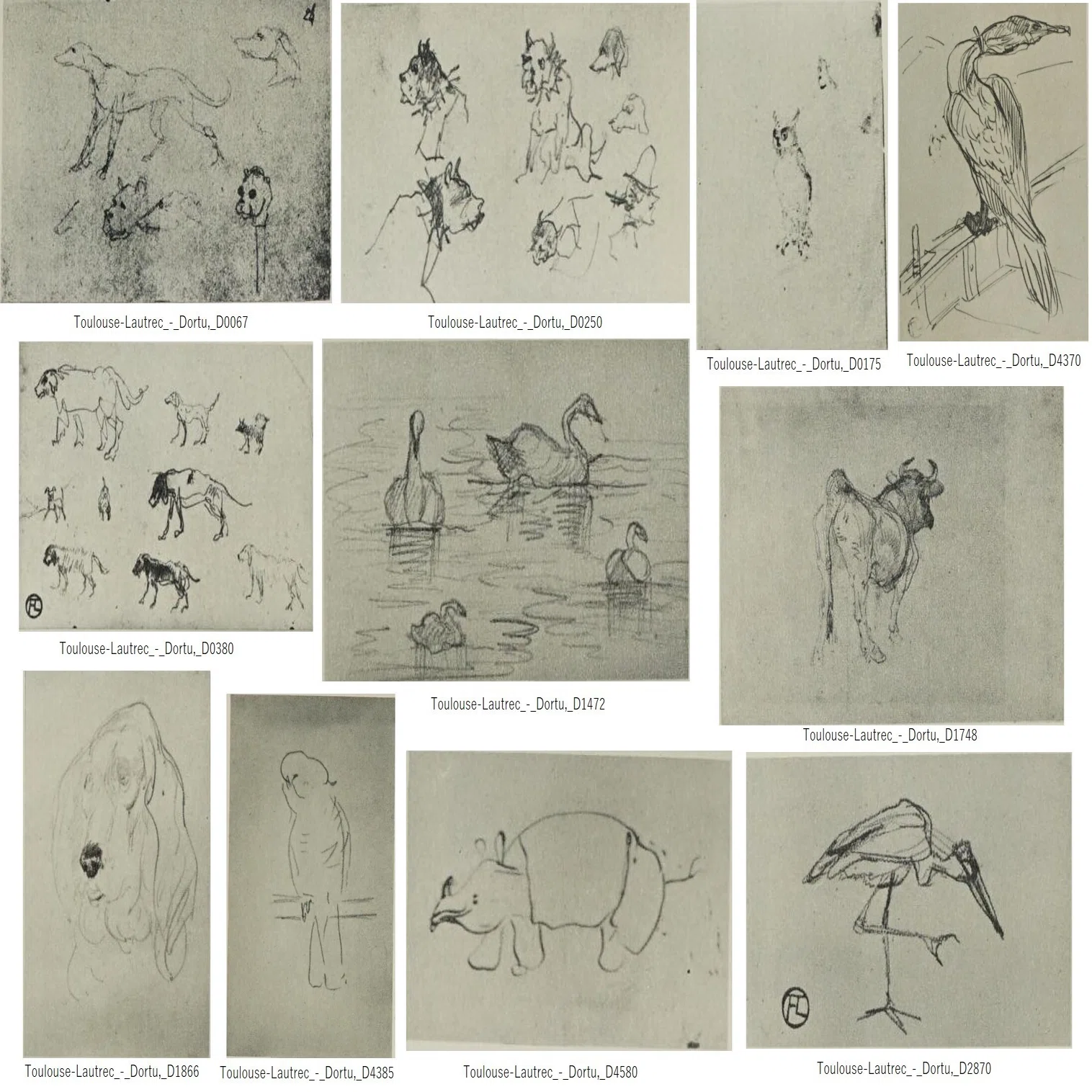 ロートレック展」SOMPO美術館：素描の量に驚き、”背中大好き（？）作家 