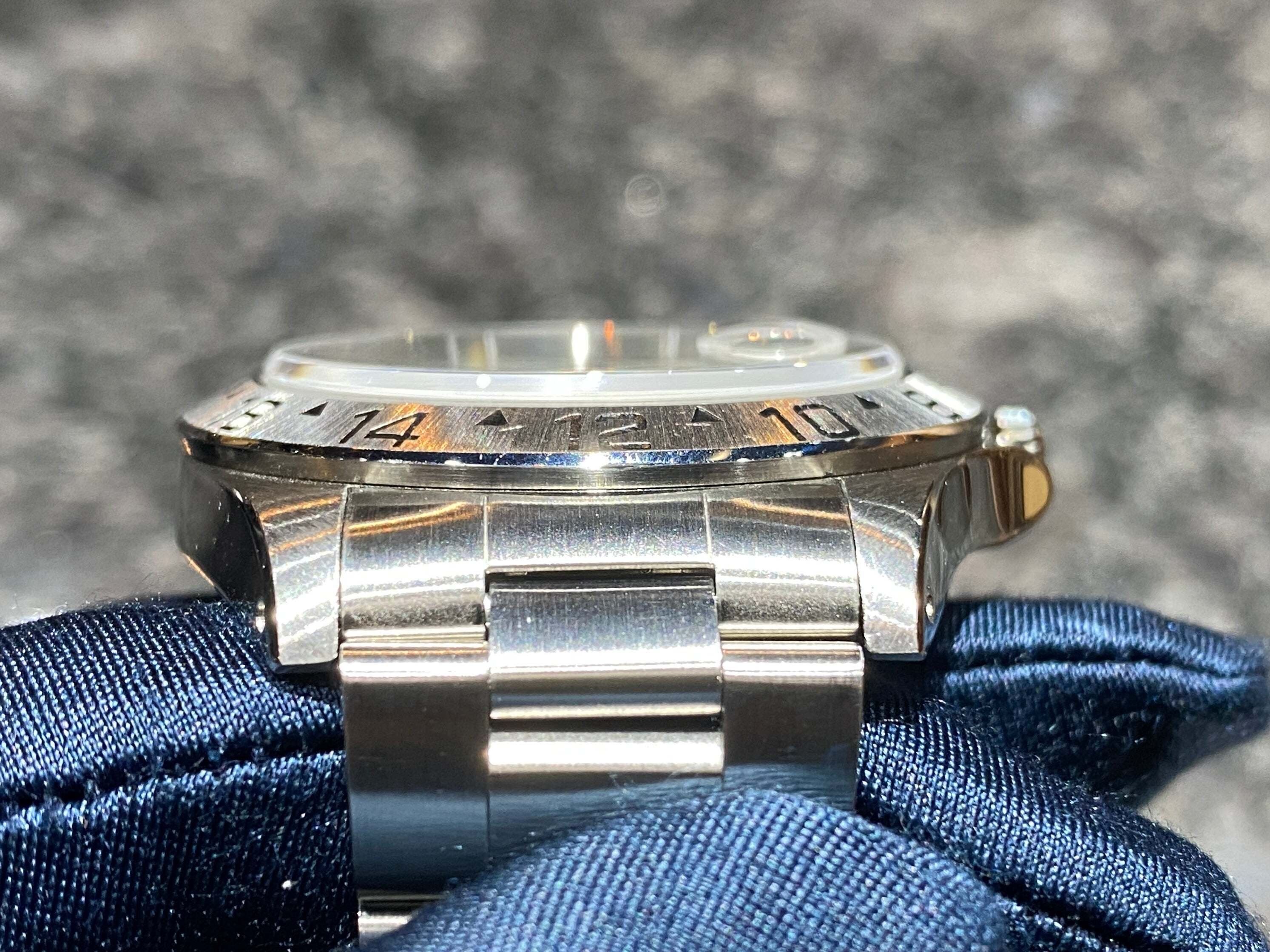 綺麗なアイボリーダイヤルが魅力！ 5桁エクスプローラーII 16570 L番