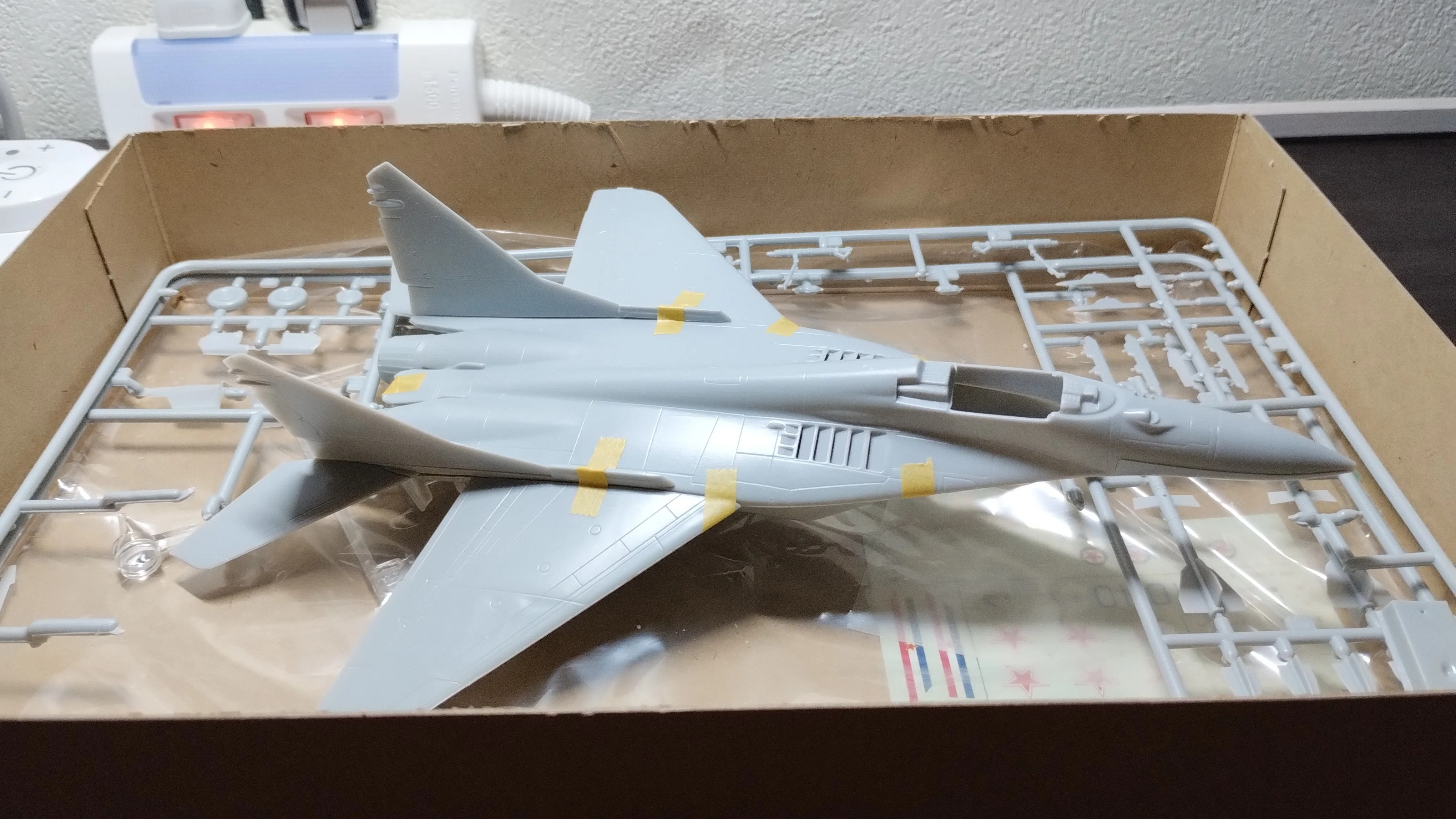 MiG-29を作った話 前編【タミヤ1/72 MIG-29】｜ヘッツァん（元tak87